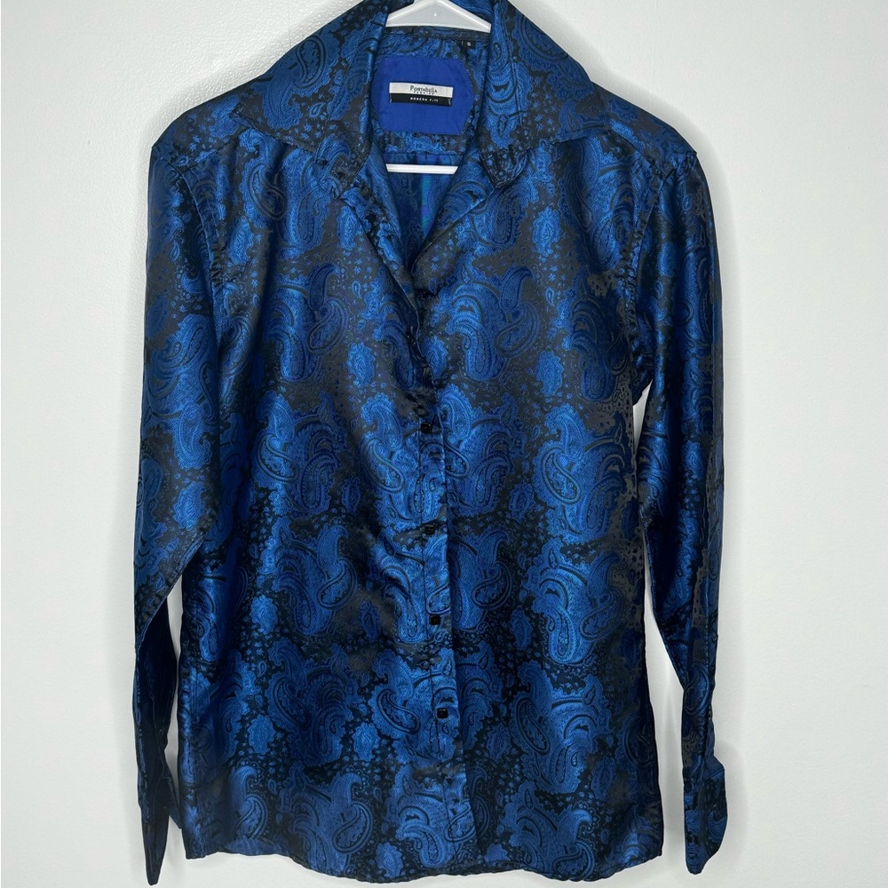 Paisley Portabella Fashion Button Down Shirt